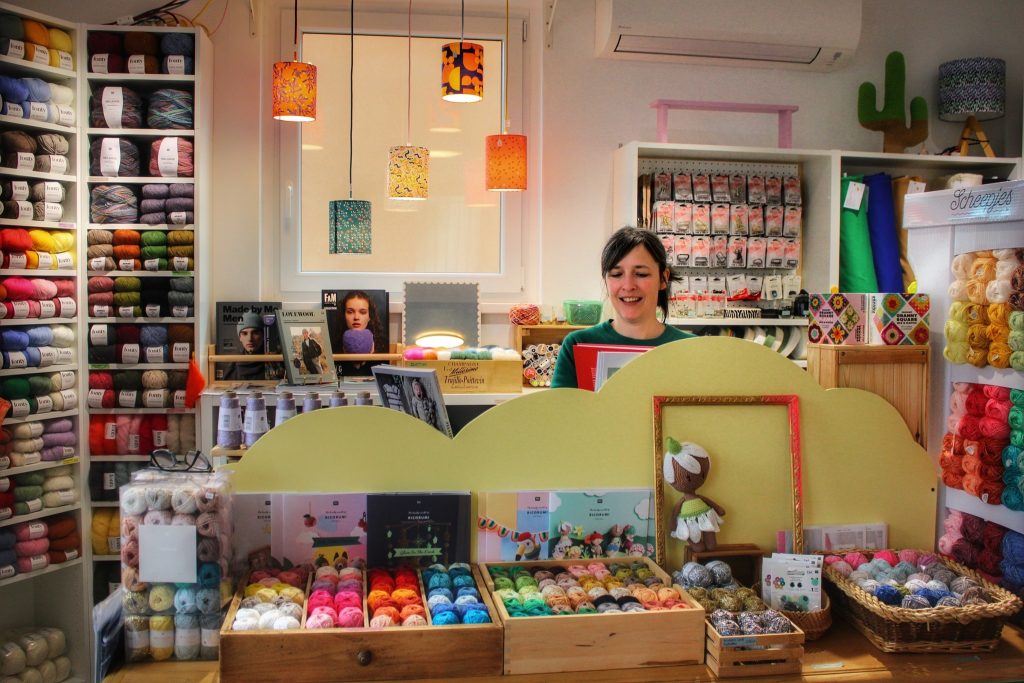 Mercerie achat laine crochet