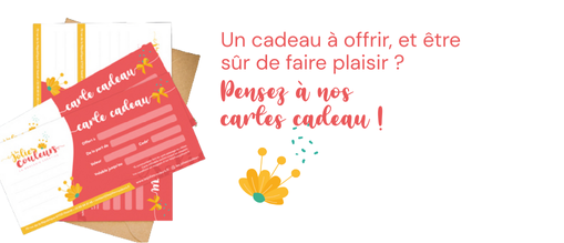 La carte cadeau Les Jolies Couleurs